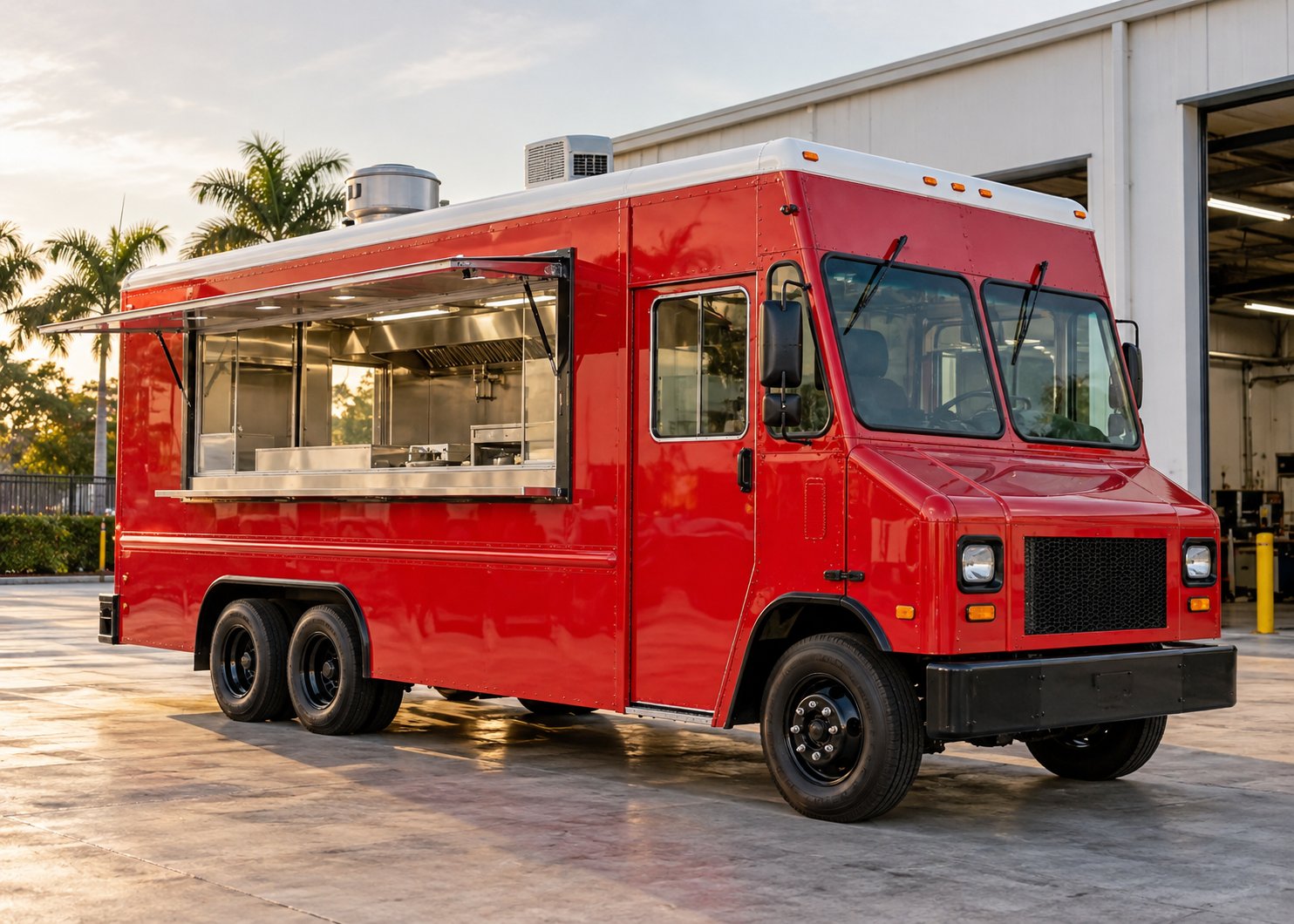 Exterior de un food truck personalizado