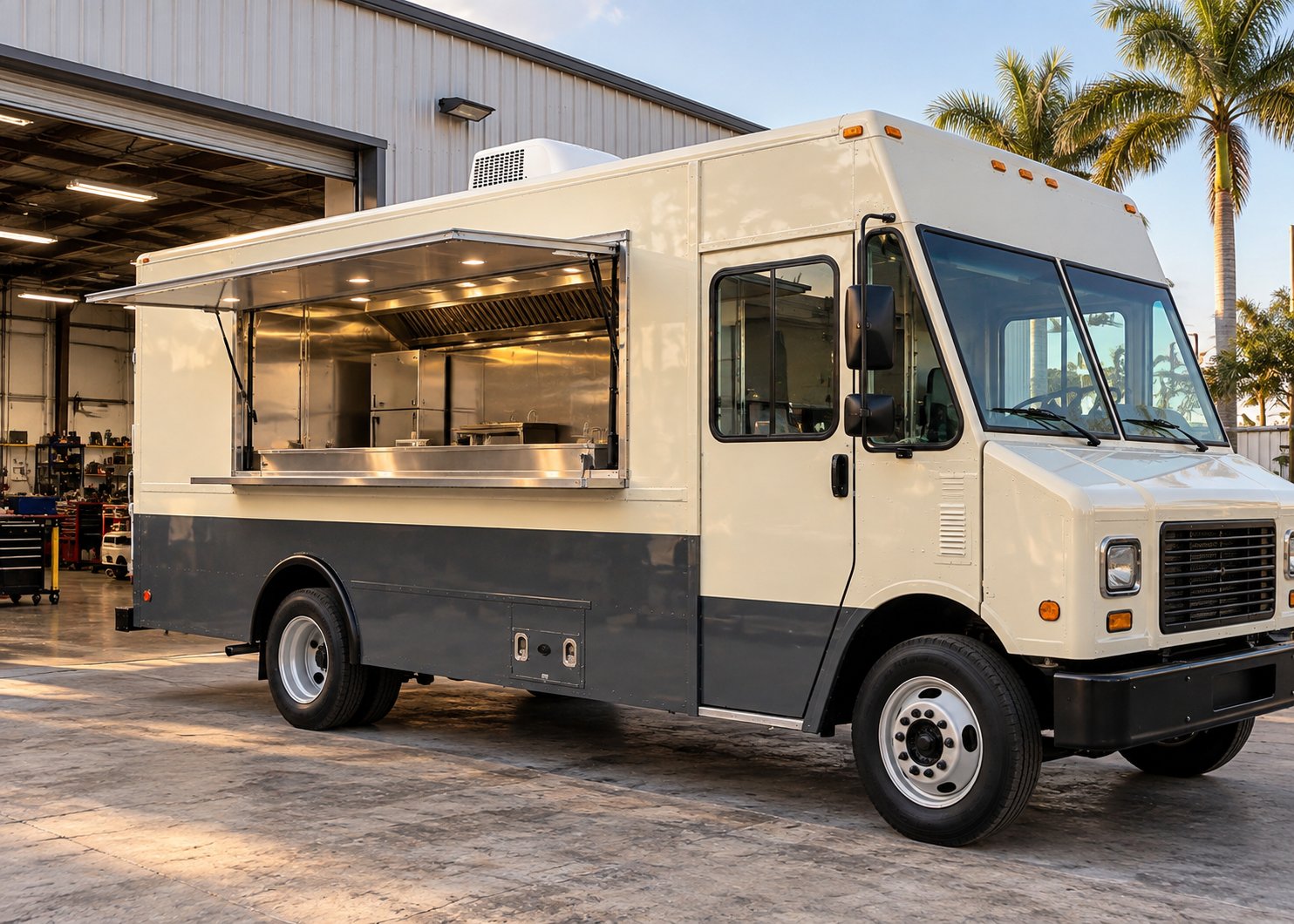 Food truck después de una remodelación